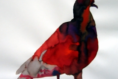 Pigeon aquarelle 114