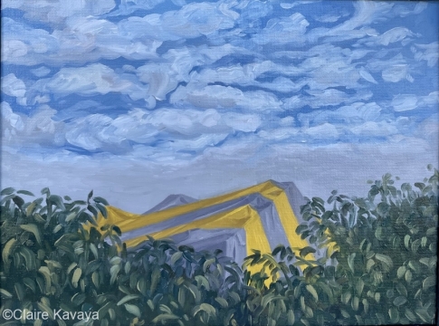 Hidden tent