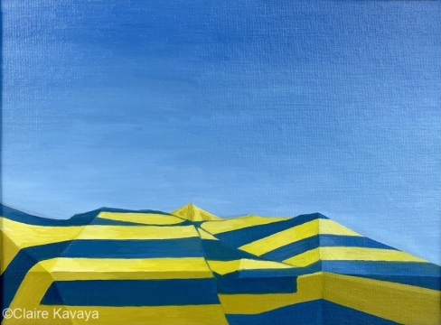Yellow tent