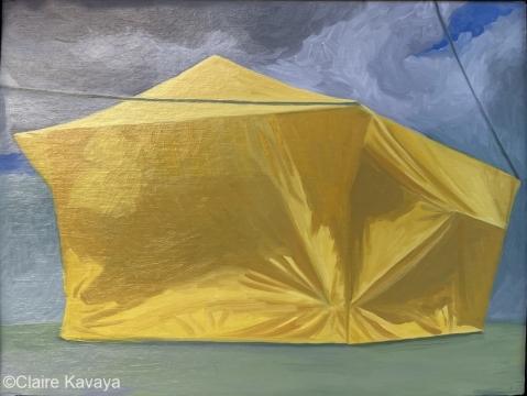Stormy tent