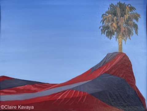 Palm tree tent