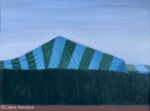 Green tent